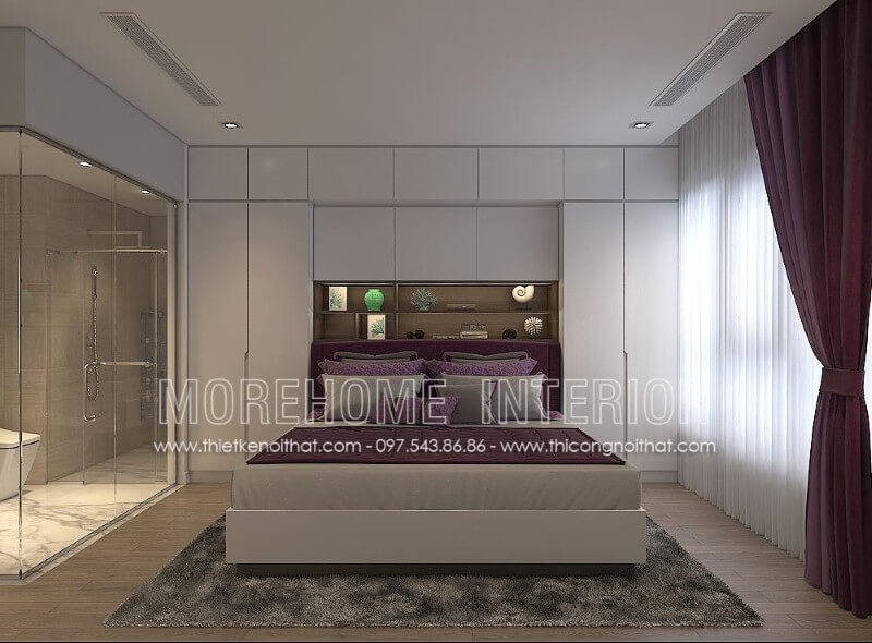 Giường ngủ chung cư hiện đại Giường ngủ chung cư hiện đại