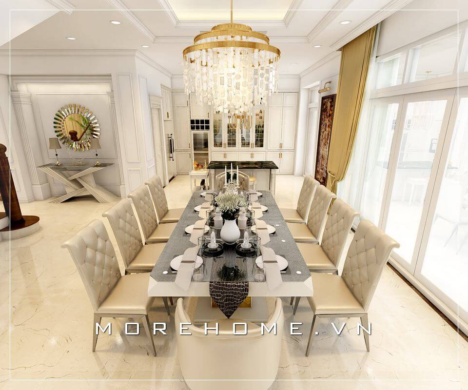 Trọn bộ các mẫu nội thất biệt thự mới lạ| MoreHome