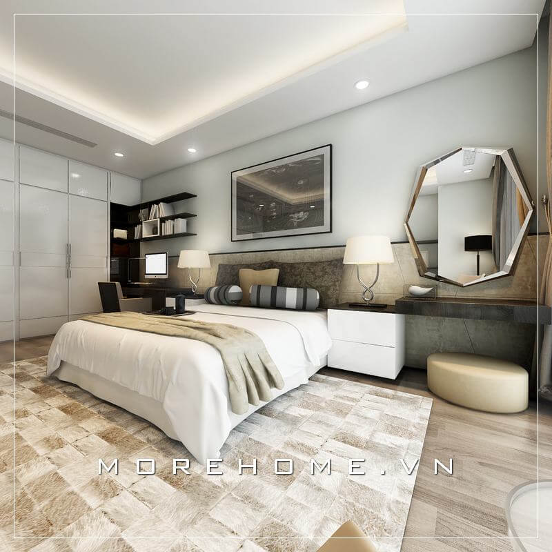 Giường ngủ chung cư hiện đại Giường ngủ chung cư hiện đại