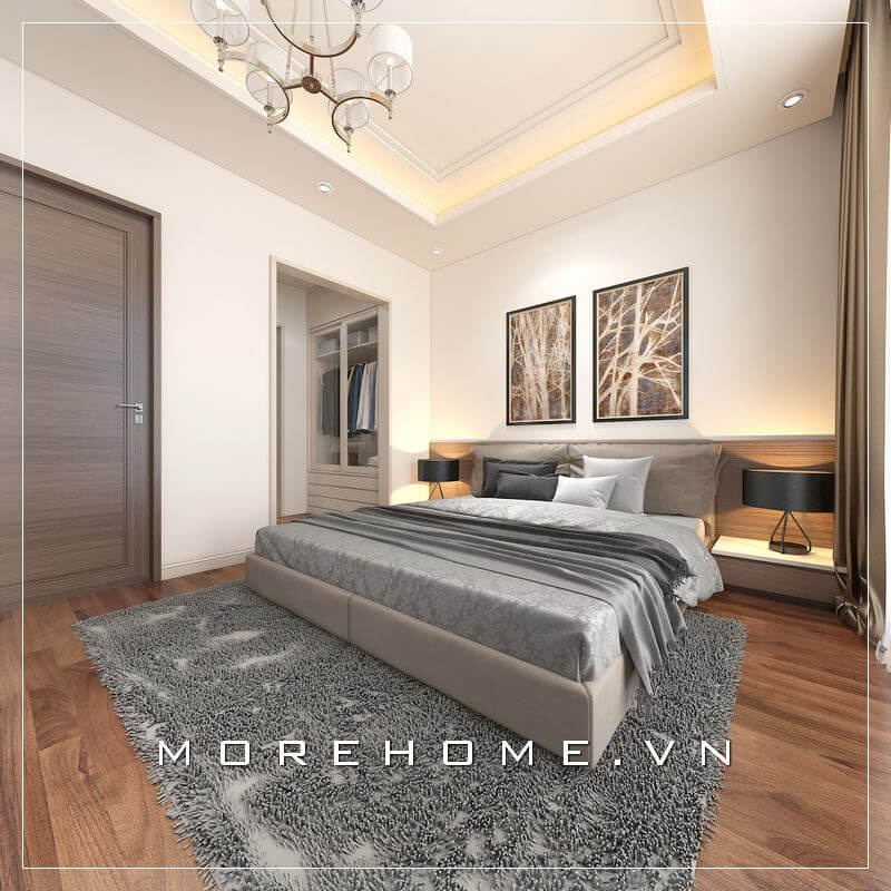 Giường ngủ hiện đại Giường ngủ hiện đại