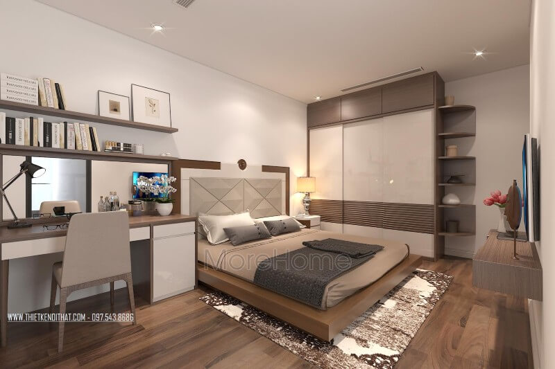 Giường ngủ chung cư hiện đại Giường ngủ chung cư hiện đại