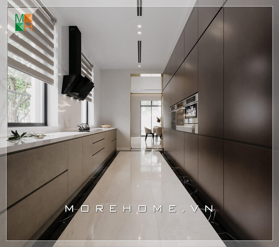 Ấn tượng với mẫu thiết kế không gian bếp hiện đại dành cho chung cư, nhà phố, biệt thự. Thiết kế phòng bếp, tủ bếp đẹp