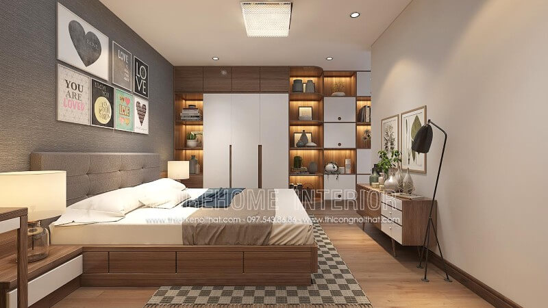 Giường ngủ bọc nỉ đầu giường Giường ngủ bọc nỉ đầu giường