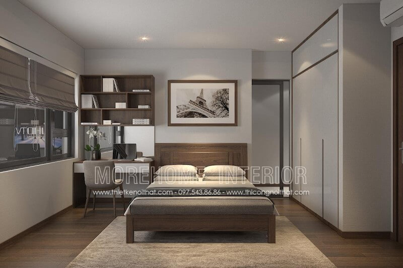 Giường ngủ gỗ óc chó Giường ngủ gỗ óc chó