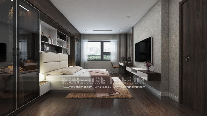 Giường ngủ gỗ công nghiệp Giường ngủ gỗ công nghiệp