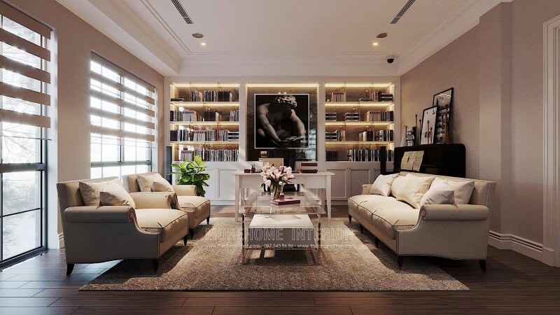 Sofa biệt thự tân cổ điển Sofa biệt thự tân cổ điển