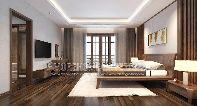 Giường ngủ biệt thự Giường ngủ biệt thự