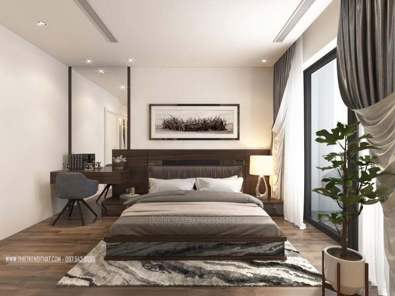 Tổng hợp các mẫu giường ngủ gỗ An Cường hiện đại độc đáo và ấn tượng