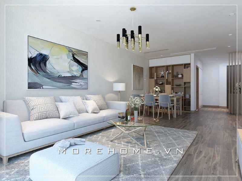 Bộ sofa ngoài công năng chính, nó có thể sử dụng làm nơi đọc sách và thư giãn.