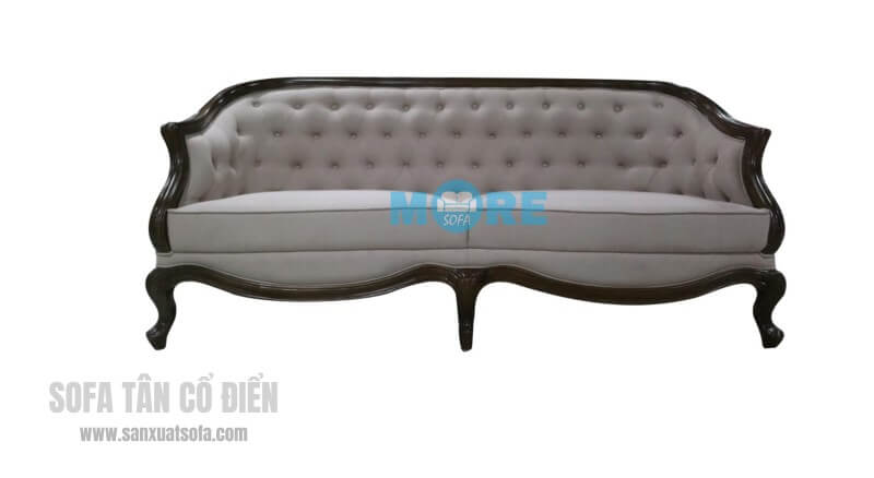 Sofa văng tân cổ điển với thiết kế đơn giản, hiện đại phù hợp với mọi gia đình