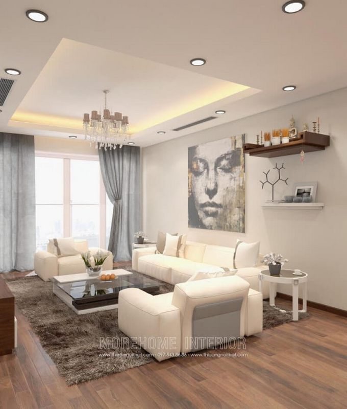 Bàn trà MH-HD013 phong cách hiện đại trang trí chung cư sắc sảo