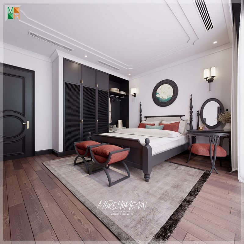 Cửa gỗ được thiết kế đơn giản nhưng lại cuốn hút an toàn và dễ sử dụng.