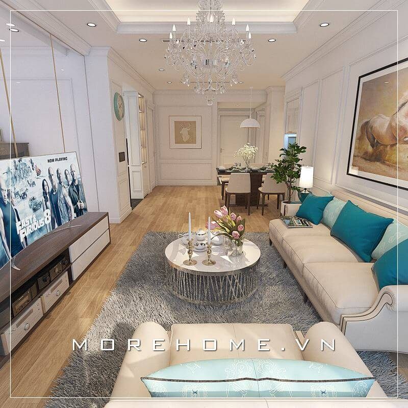 Tuyển chọn + 17 chung cư đẹp từ công ty thiết kế nội thất uy tín tại Hà Nội - MOREHOME HÀ NỘI