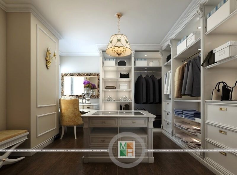  21 Hình ảnh phòng thay đồ đẹp, thời thượng cho thiết kế nội thất căn hộ chung cư| MoreHome