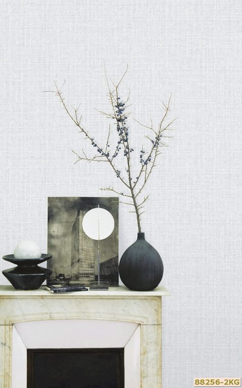  #16 giấy dán tường màu xám độc đáo cho thiết kế căn hộ chung cư