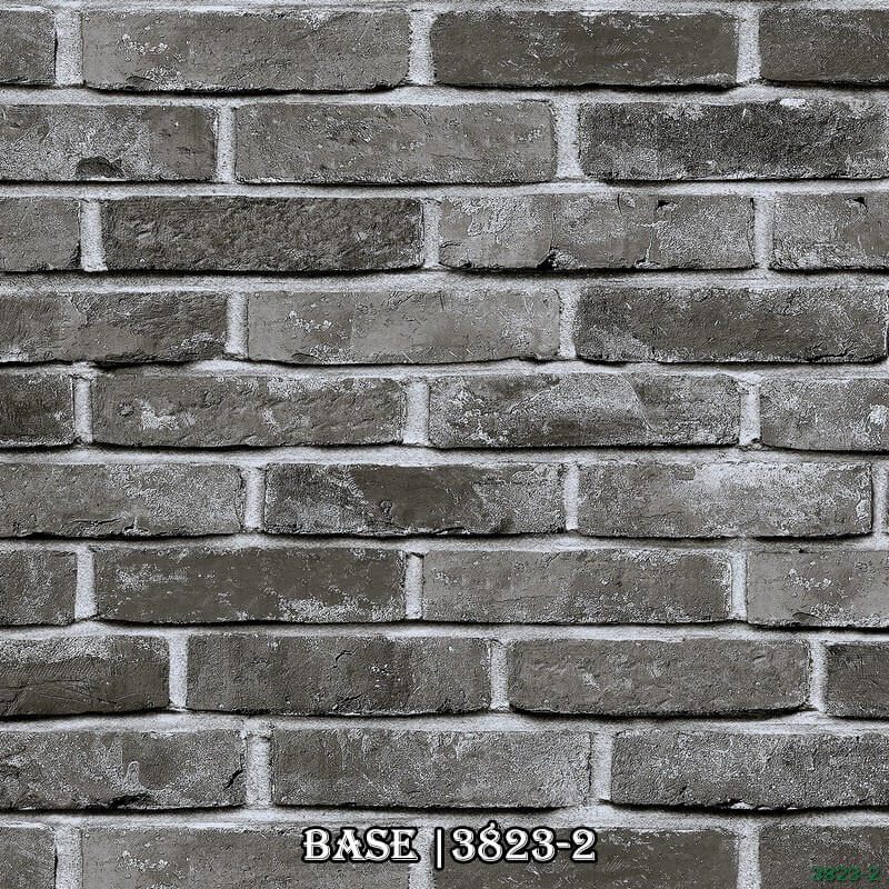 Giấy dán tường giả gạch 3823-2.