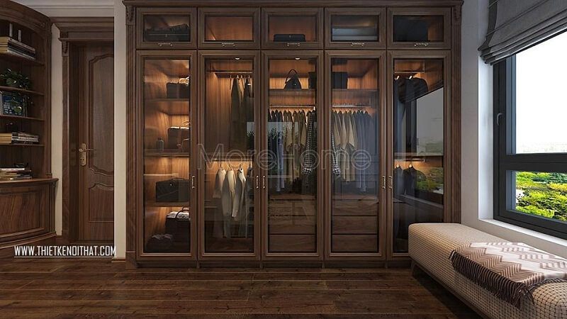 Mẫu tủ quần áo nhiều ngăn là xu hướng được ứng dụng rất phổ biến hiện nay bởi nó mang đến một không gian gọn gàng nhất, đẹp và sang trọng.