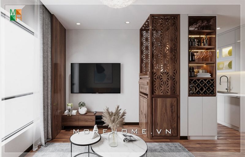 Giới thiệu mẫu thiết kế phòng khách hiện đại đơn giản cho chung cư, nhà phố với diện tích bé.