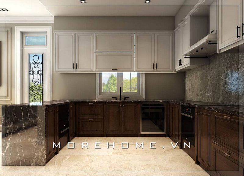 ++ 17 mẫu tủ phòng bếp chữ u đẹp cho Thiết kế chung cư