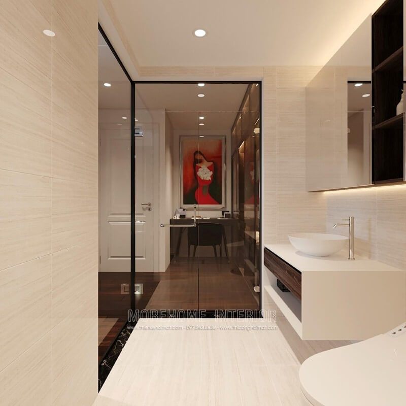 Sử dụng vách kính cường lực an toàn luôn là sự lựa chọn cho không gian sống hiện đại ngày nay