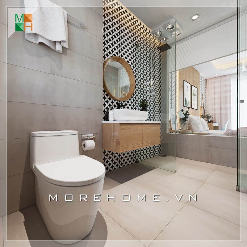 Tủ gỗ chậu rửa lavabo tiện nghi cao cấp được sử dụng trong nhà vệ sinh rất tiện nghi.